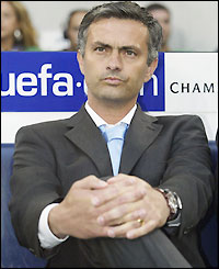 Porto coach Jose Mourinho
