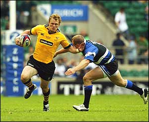 Josh Lewsey and Mike Tindall