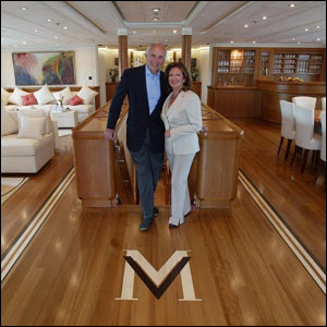 Joe Vittoria and his wife, Luciana