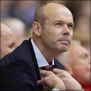 England coach Sir Clive Woodward watches his England side in action