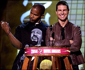 Jamie Foxx and Tom Cruise