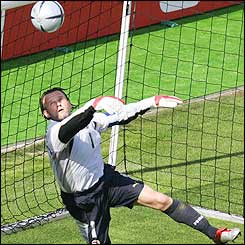 This turns out to be the best chance of the half