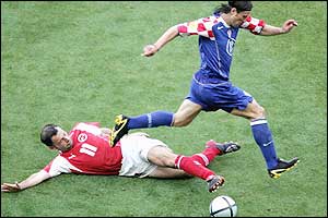 The game ends goalless, with neither side offering much penetration or flair