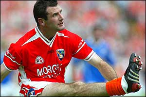 Armagh forward Steven McDonnell