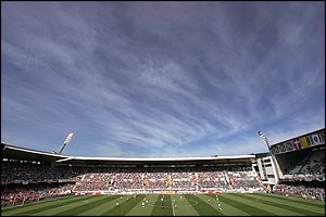The D.Alfonso Henriques Stadium in Guimaraes