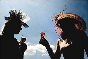 High fashion and champagne at Royal Ascot