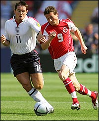 England's Frank Lampard in action