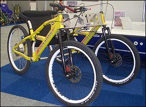 Photo of the Loadstar powered mountain bike