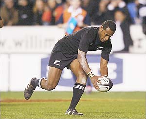 New Zealand's Joe Rokocoko