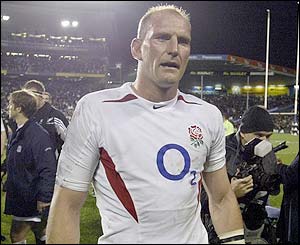 England captain Lawrence Dallaglio
