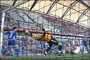 Bulykin's strike sinks Greece