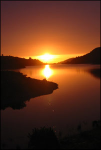 This shot of Llanberis Lake in the evening was taken by Mike Tonkin