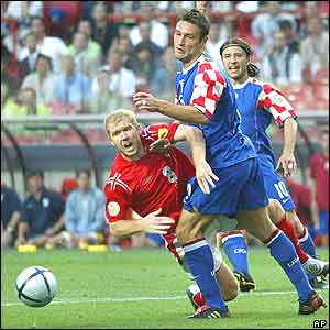 Paul Scholes and Boris Zivkovic