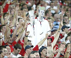 England fans 