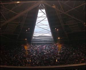 The Red Hot Chili Peppers in the Millennium Stadium