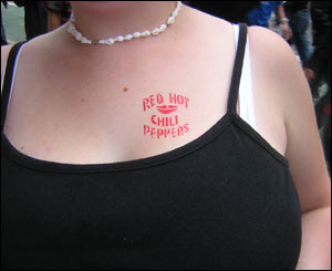 Red Hot Chili Peppers in Cardiff