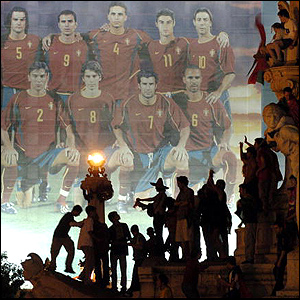 Portugal fans