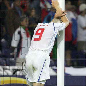 The Czechs are left shattered 