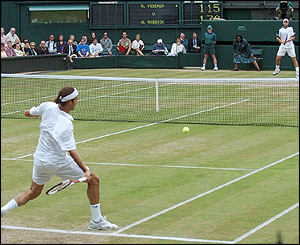 Federer loses his serve 