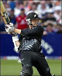 New Zealand's captain Stephen Fleming hits out