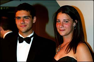 Miles Kasiri and his girlfriend