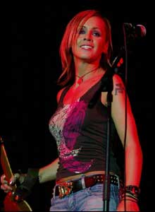 Speedway's Jill Jackson salutes the Scottish crowd