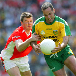 Armagh's Ronan Clarke could only manage one point during the game