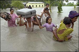 Villagers in Assam