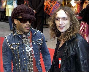 Lenny Kravitz and The Darkness