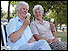 Ladies enjoying ice-cream