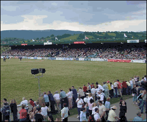 The Royal Welsh grandstand
