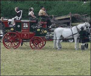 A coach and horses