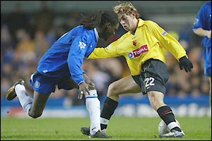 Lee Cook in action against Chelsea during last season's FA Cup