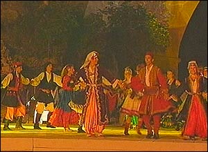 Dancers at Mostar ceremony