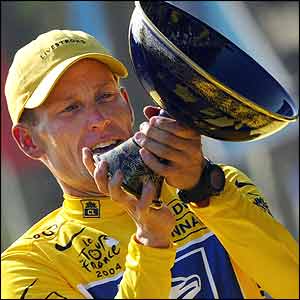 Lance Armstrong strolls to another Tour de France victory in Paris
