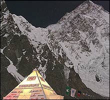 K2 Base camp in 2004