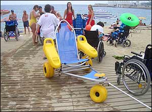 Photo of amphibious chair 