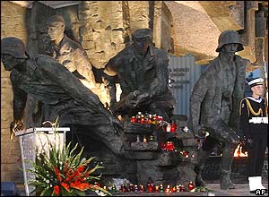 Warsaw 1944 Uprising monument 