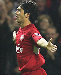 Luis Garcia sends a beautiful shot past Dean Kiely that sees the three points stay at Anfield 