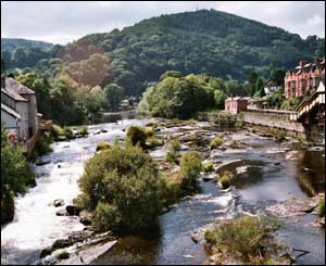 Llangollen, as sent by Ken Williams, from Kinmel Bay