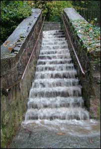 John Sheppard took this picture of the recent floods in Beaumaris. 