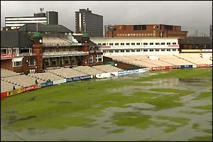 A general view of Old Trafford cricket ground