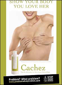 Anti-domestic violence campaign poster