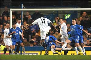 Jaidi scores the equalising goal