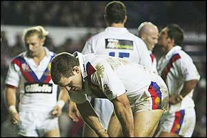 The British are out-on-their-feet as they try to stop the score esculating