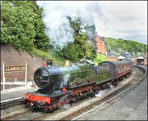 The City of Truro locomotive at Llangollen, sent in by Mark Riley
