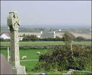 Ffion Llwyd-Jones took this picture of a celtic cross at Rhoscolyn