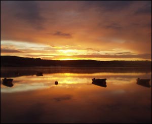 Sunrise at Llyn Brenig, near Cerrigydrudion, north Wales, by Eddie Parsons