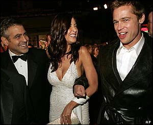 George Clooney and Lisa Snowdon