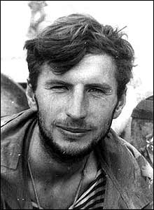 Nikolai Prokudin 'after two weeks in the mountains' (photo courtesy of afghanwar.spb.ru)